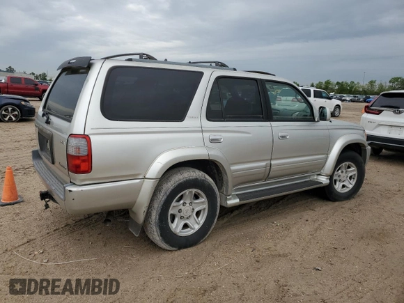 2000 Toyota 4Runner Limited with VIN JT3GN87R4Y0159106, listed as a Copart auction lot 50900905 with 350,121 mi miles and Clean Title. Bid and sale history available at DreamBid. Image 3.