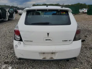 2010 Pontiac Vibe GT with VIN 5Y2SR6E08AZ408723, listed as a Copart auction lot 72816524 with 196,012 mi miles and Salvage Title. Bid and sale history available at carsss.com. Image 6.