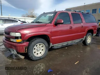 2005 Chevrolet Suburban Z71 with VIN 3GNFK16Z55G232975, listed as a Copart auction lot 49675205 with 319,956 mi miles and Salvage Title. Bid and sale history available at carsss.com. Image 1.