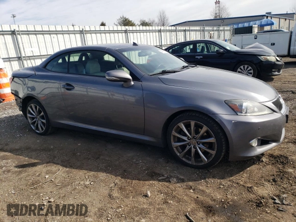 2014 Lexus IS 250 C z VIN JTHFF2C22E2531017, wystawiony jako Copart lot #44370555 z przebiegiem 118 514 mil mil oraz Szkoda całkowita • Salvage title. Historia ofert i sprzedaży dostępna na DreamBid. Obrazek 4.
