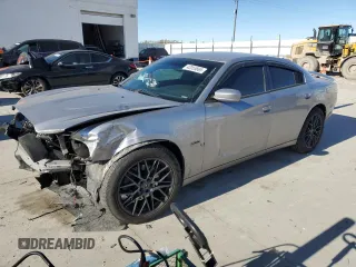 2013 Dodge Charger RT Plus with VIN 2C3CDXDTXDH687380, listed as a Copart auction lot 42055865 with 105,716 mi miles and Salvage Title. Bid and sale history available at carsss.com. Image 1.
