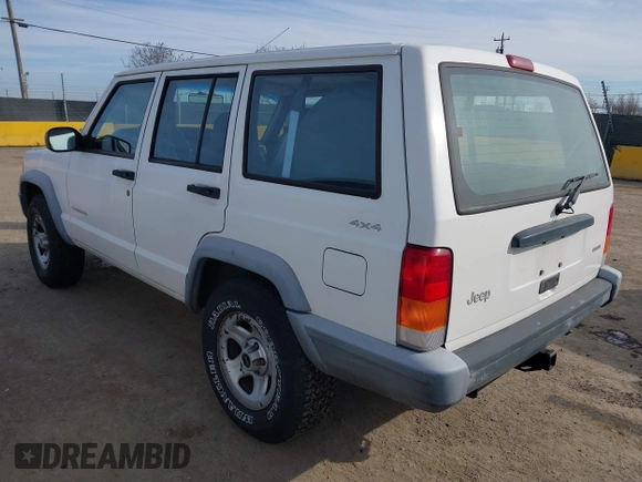 2000 Jeep Cherokee SE with VIN 1J4FF28S4YL162504, listed as a IAAI auction lot 41689558 with 174,476 mi miles. Bid and sale history available at carsss.com. Image 3.