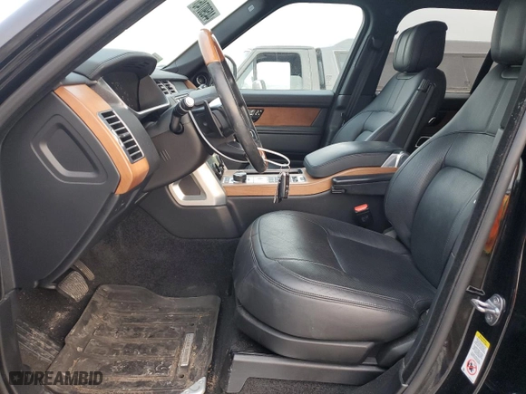2019 Land Rover Range Rover with VIN SALGS2RE0KA542093, listed as a Copart auction lot 44590745 with 48,068 mi miles and Salvage Title. Bid and sale history available at carsss.com. Image 7.
