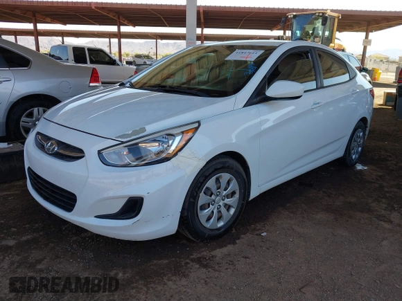 2016 Hyundai Accent SE z VIN KMHCT4AEXGU127858, wystawiony jako IAAI lot #41847611 z przebiegiem 146 096 mil mil oraz . Historia ofert i sprzedaży dostępna na DreamBid. Obrazek 2.