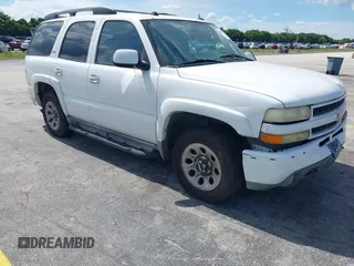 2005 Chevrolet Tahoe Z71 with VIN 1GNEC13T05R219656, listed as a IAAI auction lot 42802342 with 265,766 mi miles and . Bid and sale history available at DreamBid. Image 1.