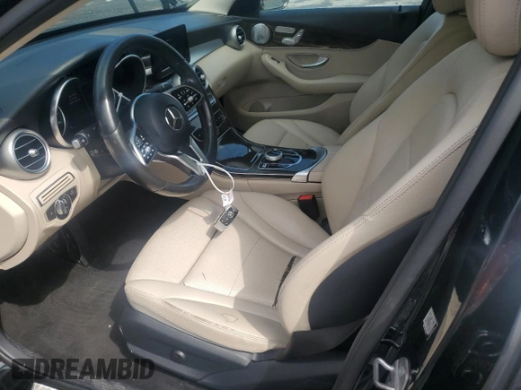 2019 Mercedes-Benz C 300 with VIN 55SWF8EB2KU303821, listed as a Copart auction lot 63226775 with 74,256 mi miles and Clean title. Bid and sale history available at DreamBid. Image 7.