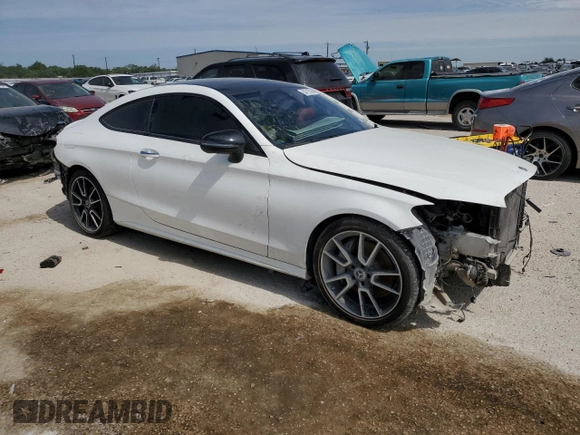 2020 Mercedes-Benz C 300 z VIN W1KWJ8DB3LG035117, wystawiony jako Copart lot #54713884 z przebiegiem 42 156 mil mil oraz Szkoda całkowita • Salvage title. Historia ofert i sprzedaży dostępna na DreamBid. Obrazek 4.