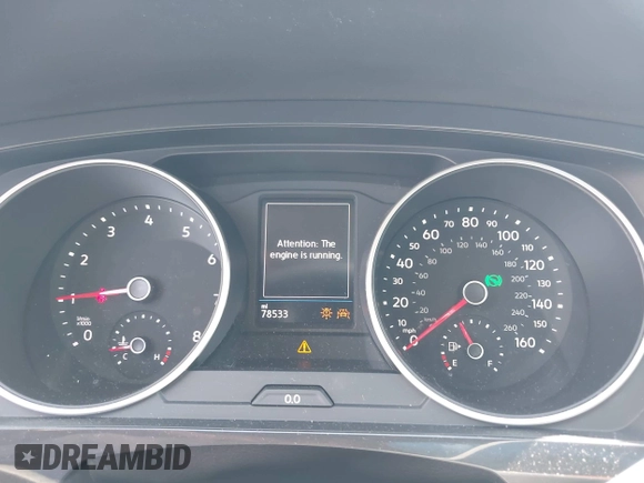 2019 Volkswagen Tiguan SE with VIN 3VV3B7AX8KM128788, listed as a IAAI auction lot 42462376 with 78,533 mi miles and . Bid and sale history available at DreamBid. Image 7.
