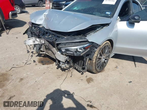 2021 Mercedes-Benz CLA 35 AMG with VIN W1K5J5BB3MN211075, listed as a IAAI auction lot 41789306 with 76,885 mi miles and . Bid and sale history available at DreamBid. Image 6.