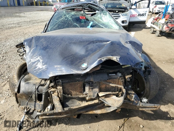 2007 BMW 3 Series 335i with VIN WBAWB73577P033998, listed as a Copart auction lot 46183325 with 97,464 mi miles and Salvage Title. Bid and sale history available at carsss.com. Image 5.