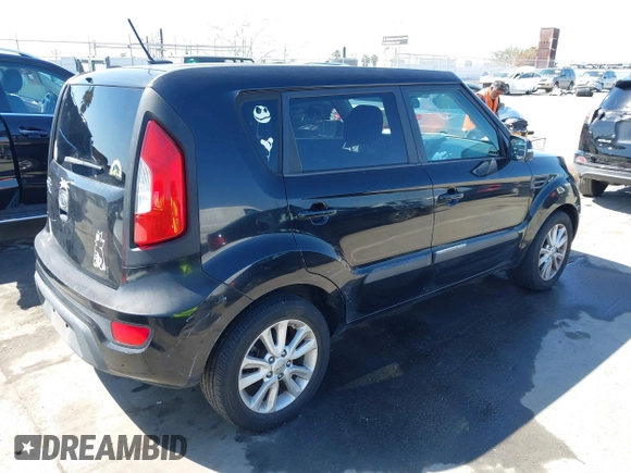 2012 Kia Soul + with VIN KNDJT2A6XC7417454, listed as a IAAI auction lot 41871696 with 169,039 mi miles and . Bid and sale history available at DreamBid. Image 4.