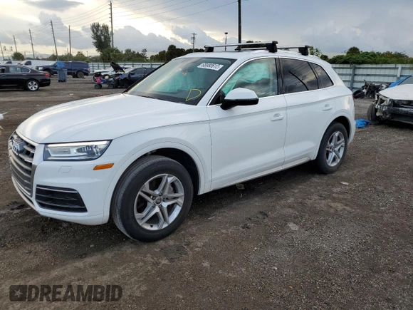 2019 Audi Q5 Premium with VIN WA1ANAFY9K2065861, listed as a Copart auction lot 68980612 with 19,742 mi miles. Bid and sale history available at carsss.com. Image 1.