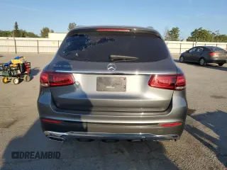 2020 Mercedes-Benz GLC 300 with VIN W1N0G8DBXLF763269, listed as a Copart auction lot 53330685 with 58,342 mi miles and Salvage title. Bid and sale history available at DreamBid. Image 6.