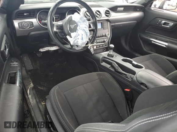 2021 Ford Mustang GT with VIN 1FA6P8CF9M5102819, listed as a Copart auction lot 58172685 with 47,518 mi miles and Salvage title. Bid and sale history available at DreamBid. Image 8.