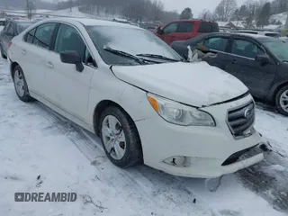 2016 Subaru Legacy 2.5i with VIN 4S3BNAA61G3008281, listed as a IAAI auction lot 41640016 with 185,000 mi miles. Bid and sale history available at carsss.com. Image 1.