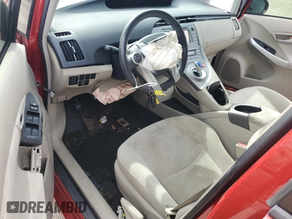2014 Toyota Prius Four with VIN JTDKN3DU2E1771215, listed as a Copart auction lot 44829145 with Not Provided miles and Salvage Title. Bid and sale history available at DreamBid. Image 8.