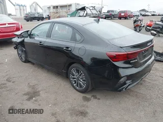 2024 Kia Forte GT-Line with VIN 3KPF54AD5RE719706, listed as a IAAI auction lot 40898591 with 9,873 mi miles and . Bid and sale history available at carsss.com. Image 3.
