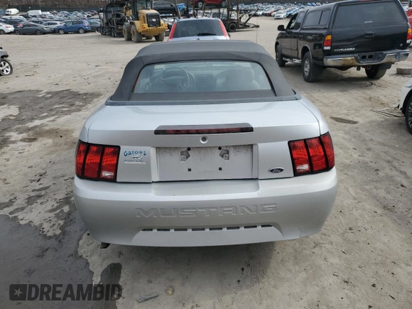 2001 Ford Mustang Deluxe with VIN 1FAFP44491F150140, listed as a Copart auction lot 48505185 with 259,819 mi miles and Salvage Title. Bid and sale history available at carsss.com. Image 6.