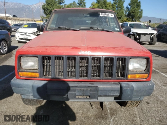 2000 Jeep Cherokee SE with VIN 1J4FF27S8YL173099, listed as a Copart auction lot 86200574 with 204,394 mi miles and Clean title. Bid and sale history available at DreamBid. Image 5.