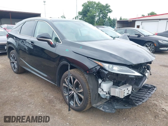 2022 Lexus RX 350 with VIN 2T2HZMDAXNC316100, listed as a IAAI auction lot 42744222 with 38,809 mi miles and . Bid and sale history available at DreamBid. Image 1.