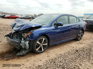 2017 Subaru Impreza Sport with VIN 4S3GKAK68H3616961, listed as a Copart auction lot 50838185 with 54,624 mi miles and Salvage Title. Bid and sale history available at carsss.com. Image 1.