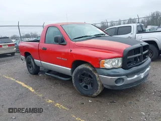 2003 Dodge 1500 ST with VIN 1D7HA16K93J602351, listed as a IAAI auction lot 41494704 with 159,216 mi miles and . Bid and sale history available at DreamBid. Image 1.