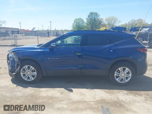 2022 Chevrolet Blazer LT with VIN 3GNKBHR40NS132965, listed as a IAAI auction lot 42236933 with 39,512 mi miles and . Bid and sale history available at DreamBid. Image 14.