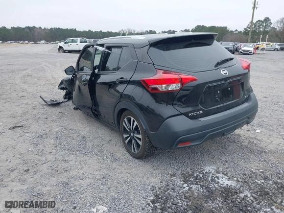 2018 Nissan Kicks SV with VIN 3N1CP5CU6JL540903, listed as a IAAI auction lot 41574975 with 84,793 mi miles. Bid and sale history available at carsss.com. Image 3.