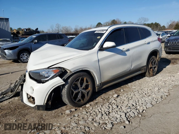 2019 BMW X1 sDrive28i with VIN WBXHU7C53K3H45694, listed as a Copart auction lot 85804084 with 151,645 mi miles and Salvage Title. Bid and sale history available at DreamBid. Image 1.