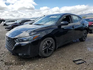 2024 Nissan Sentra SV z VIN 3N1AB8CV9RY209957, wystawiony jako Copart lot #55522905 z przebiegiem 7 296 mil mil oraz Szkoda całkowita • Salvage title. Historia ofert i sprzedaży dostępna na DreamBid. Obrazek 1.