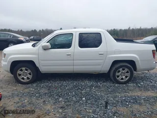 2008 Honda Ridgeline RTL with VIN 2HJYK16528H509919, listed as a IAAI auction lot 41978431 with 163,684 mi miles. Bid and sale history available at carsss.com. Image 14.