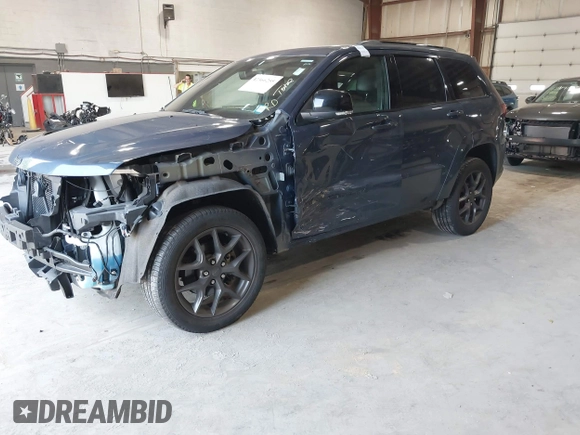 2020 Jeep Grand Cherokee Limited X with VIN 1C4RJFBG2LC420413, listed as a IAAI auction lot 42366255 with 53,788 mi miles and . Bid and sale history available at DreamBid. Image 21.