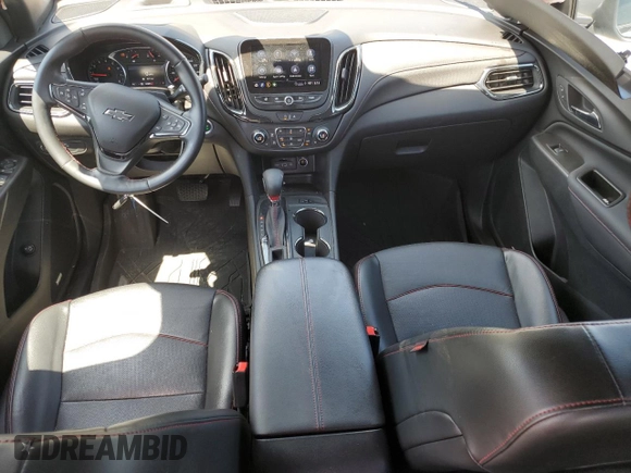 2023 Chevrolet Equinox RS with VIN 3GNAXMEG2PS130336, listed as a Copart auction lot 61214095 with 49,894 mi miles and Salvage title. Bid and sale history available at DreamBid. Image 8.