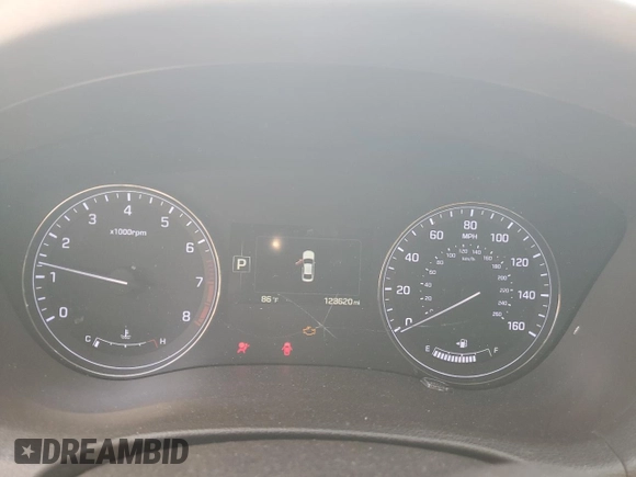 2016 Hyundai Genesis 3.8L with VIN KMHGN4JE7GU107868, listed as a Copart auction lot 42967975 with 128,620 mi miles and Salvage Title. Bid and sale history available at DreamBid. Image 9.