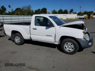 2007 Toyota Tacoma with VIN 5TENX22N77Z394807, listed as a Copart auction lot 55329595 with 244,605 mi miles and Salvage title. Bid and sale history available at DreamBid. Image 4.