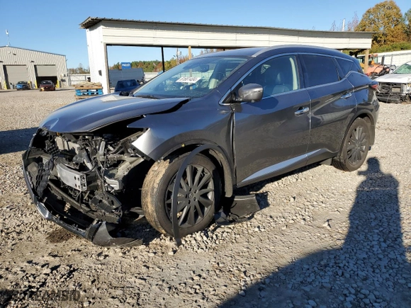 2023 Nissan Murano Platinum with VIN 5N1AZ2DJXPC130641, listed as a Copart auction lot 81681404 with 16,767 mi miles and Salvage Title. Bid and sale history available at carsss.com. Image 1.