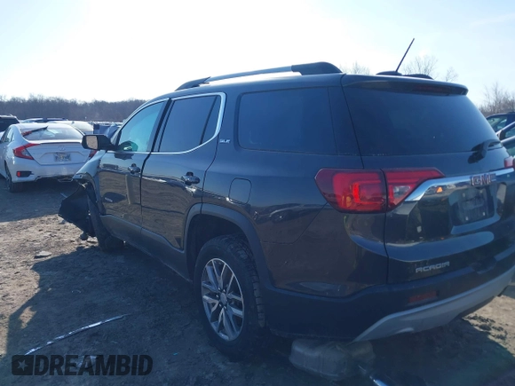 2018 GMC Acadia SLE with VIN 1GKKNLLSXJZ163815, listed as a IAAI auction lot 41749175 with 98,569 mi miles and . Bid and sale history available at DreamBid. Image 3.
