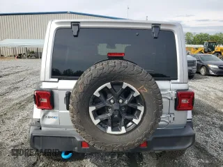 2024 Jeep Wrangler Rubicon with VIN 1C4RJXR6XRW292478, listed as a Copart auction lot 55655575 with 11,122 mi miles and Salvage Title. Bid and sale history available at carsss.com. Image 7.