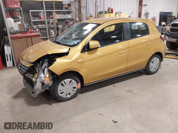 2024 Mitsubishi Mirage ES z VIN ML32AUHJ5RH032972, wystawiony jako IAAI lot #41755304 z przebiegiem 1 055 mil mil oraz . Historia ofert i sprzedaży dostępna na DreamBid. Obrazek 19.