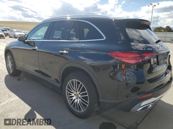 2024 Mercedes-Benz GLC with VIN W1NKM4HB9RF205605, listed as a Copart auction lot 50416325 with 7,209 mi miles and Salvage Title. Bid and sale history available at carsss.com. Image 2.