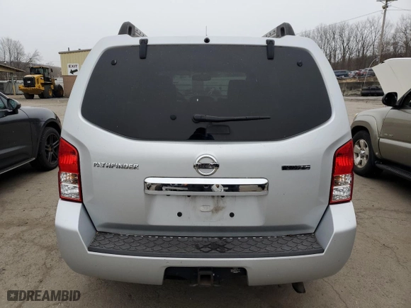 2012 Nissan Pathfinder SV with VIN 5N1AR1NB4CC604322, listed as a Copart auction lot 41395035 with 0 mi miles and Clean Title. Bid and sale history available at carsss.com. Image 6.