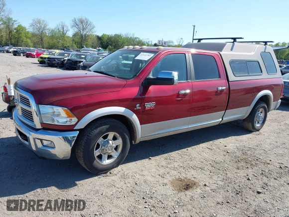 2012 Ram 2500 with VIN 3C6TD4KLXCG326833, listed as a IAAI auction lot 42143785 with Not provided miles and . Bid and sale history available at DreamBid. Image 2.