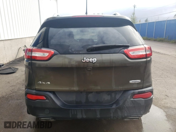 2015 Jeep Cherokee North with VIN 1C4PJMCS7FW581051, listed as a Copart auction lot 76532414 with 168,964 mi miles and Salvage Title. Bid and sale history available at carsss.com. Image 6.