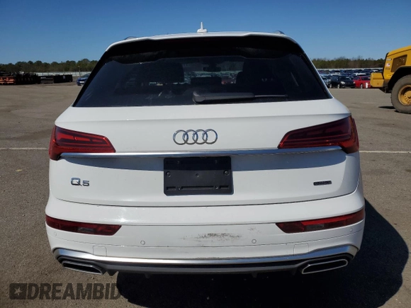 2024 Audi Q5 S line Premium z VIN WA1GAAFY1R2113529, wystawiony jako Copart lot #51914235 z przebiegiem Nie podano mil oraz Szkoda całkowita • Salvage title. Historia ofert i sprzedaży dostępna na DreamBid. Obrazek 6.