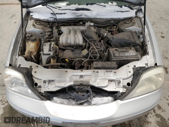 2000 Mercury Sable GS with VIN 1MEFM50U5YG601095, listed as a Copart auction lot 46221875 with 125,321 mi miles and Salvage title. Bid and sale history available at DreamBid. Image 11.