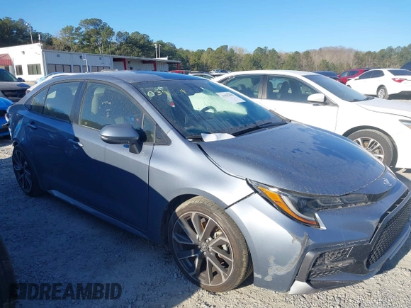 2020 Toyota Corolla SE with VIN JTDS4RCE0LJ039064, listed as a IAAI auction lot 41837450 with 80,528 mi miles and . Bid and sale history available at DreamBid. Image 13.
