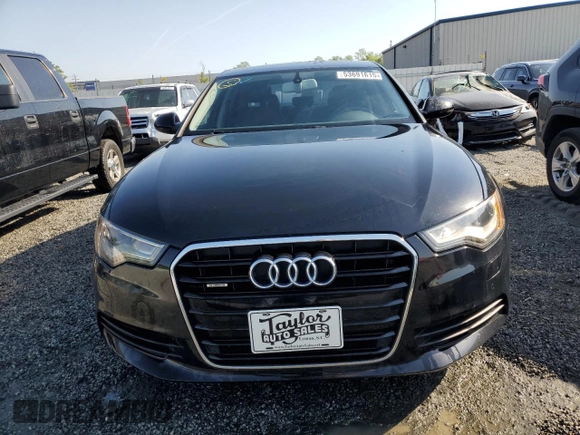 2015 Audi A6 Premium Plus with VIN WAUGFAFC2FN020408, listed as a Copart auction lot 53691615 with 119,878 mi miles and Salvage title. Bid and sale history available at DreamBid. Image 5.