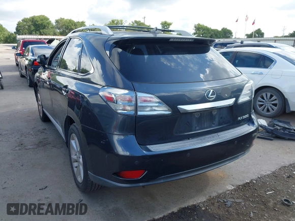 2011 Lexus RX 350 with VIN 2T2ZK1BA3BC055513, listed as a IAAI auction lot 42603530 with 168,730 mi miles and . Bid and sale history available at DreamBid. Image 3.