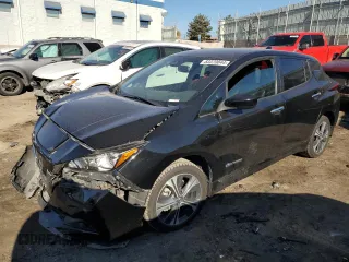 2019 Nissan LEAF SL Plus z VIN 1N4BZ1CPXKC308944, wystawiony jako Copart lot #83370044 z przebiegiem 64 151 mil mil oraz Szkoda całkowita • Salvage title. Historia ofert i sprzedaży dostępna na DreamBid. Obrazek 1.