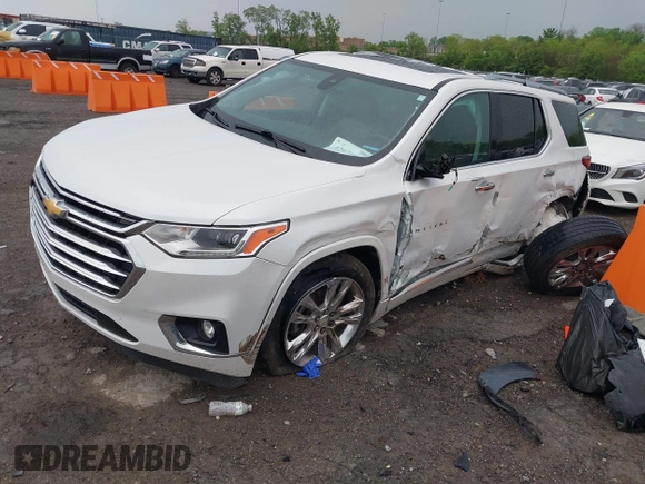 2018 Chevrolet Traverse High Country with VIN 1GNEVKKW4JJ133786, listed as a IAAI auction lot 42076685 with 167,787 mi miles and . Bid and sale history available at DreamBid. Image 18.